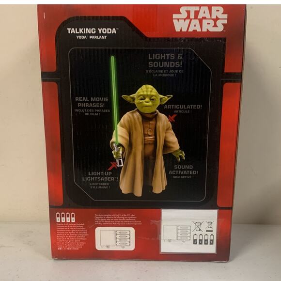 Disney Star Wars Talking Yoda Action Figure, 10" Tall - Picture 2 of 8